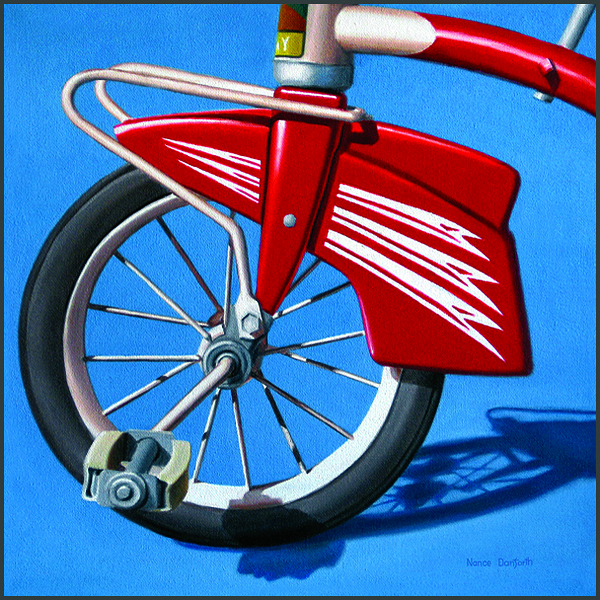 Retro Tricycle - Nance Danforth Paintings